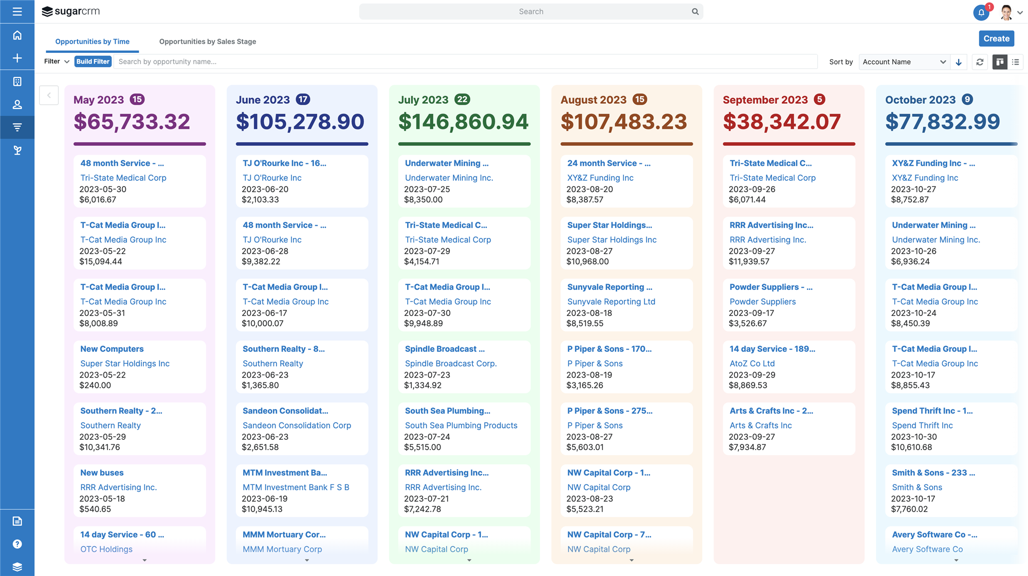 screenshot of Blue Note Systems